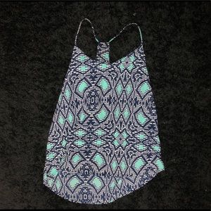 Veronica M Patterned Chiffon Top